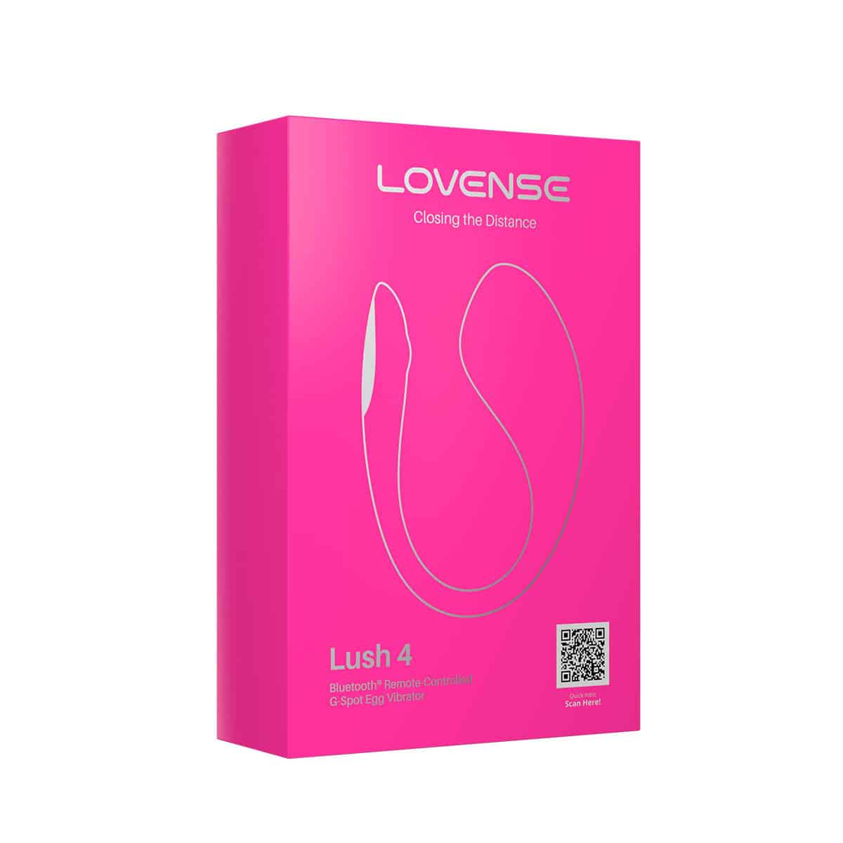 Vibrateur de télécommande Lovense Lush 4 - Rose image 1