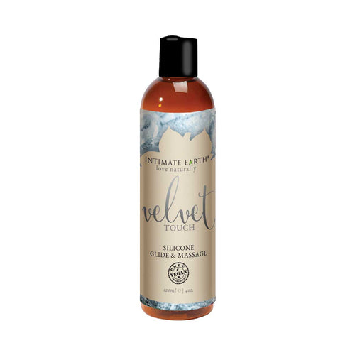 Touche de velours de terre intime - Glide de silicone et massage - 120ml/4oz image 0