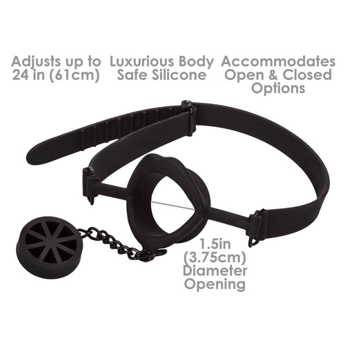 CalExotics® Scale Stopper Gag - Jouet sexuel BDSM image 1
