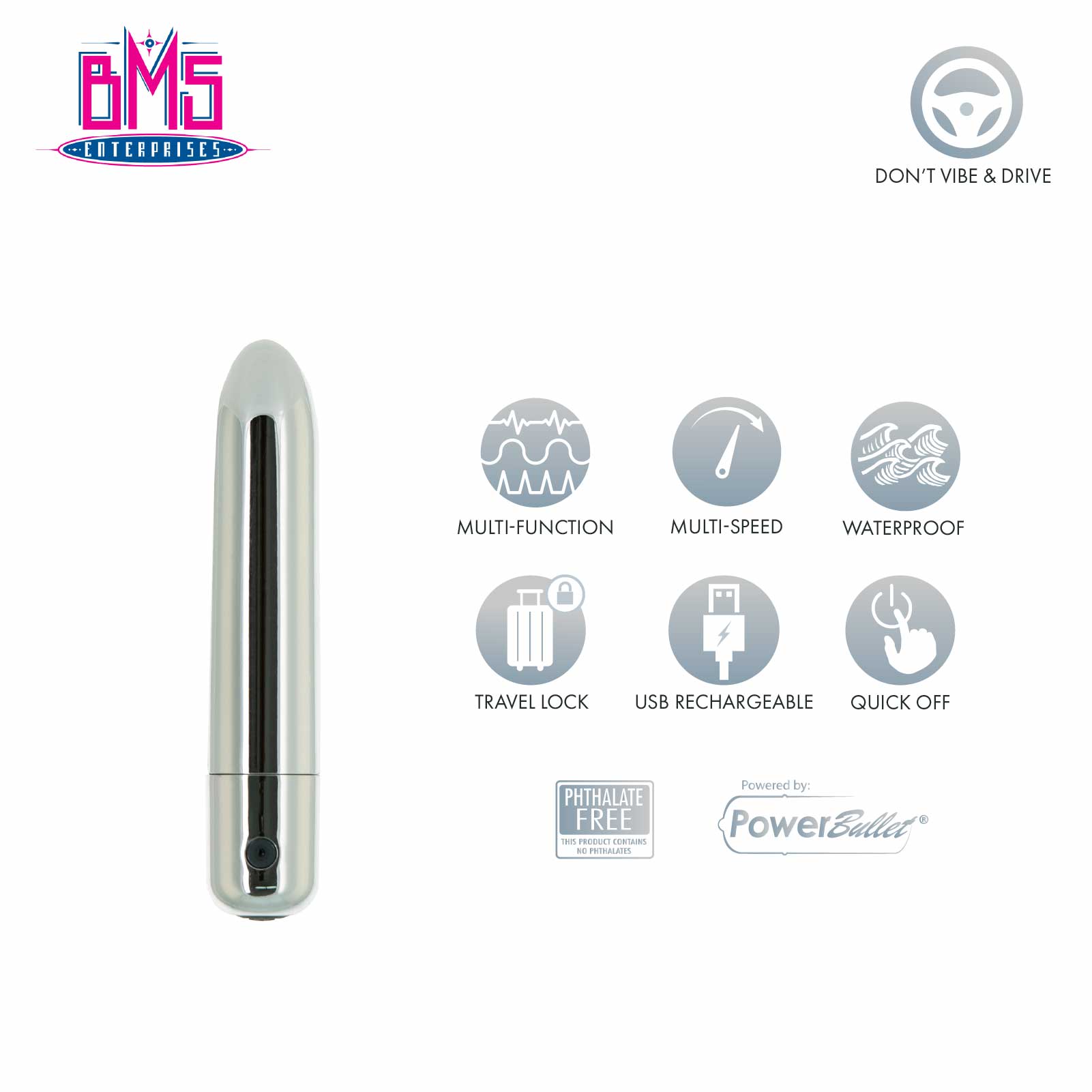 Pure Love® - Bullet de recharge Platinum 4" image 0