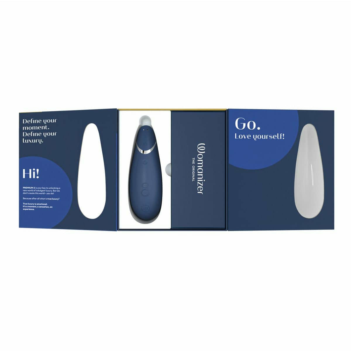 Womanizer Premium 2 – Stimulateur clitoris – Blueberry image 5