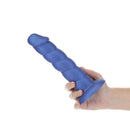 Pure Love® - 8" Dong torsadé - Grand - Bleu image 1