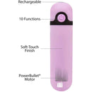 Pure Love® - Bullet vibrant rechargeable – 3,5 po – Violet image 2