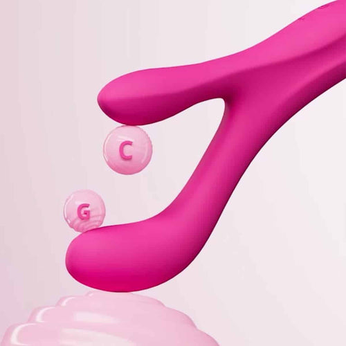 Lovense Osci 3 – Vibrateur oscillant télécommandé et chauffant de lapin image 1