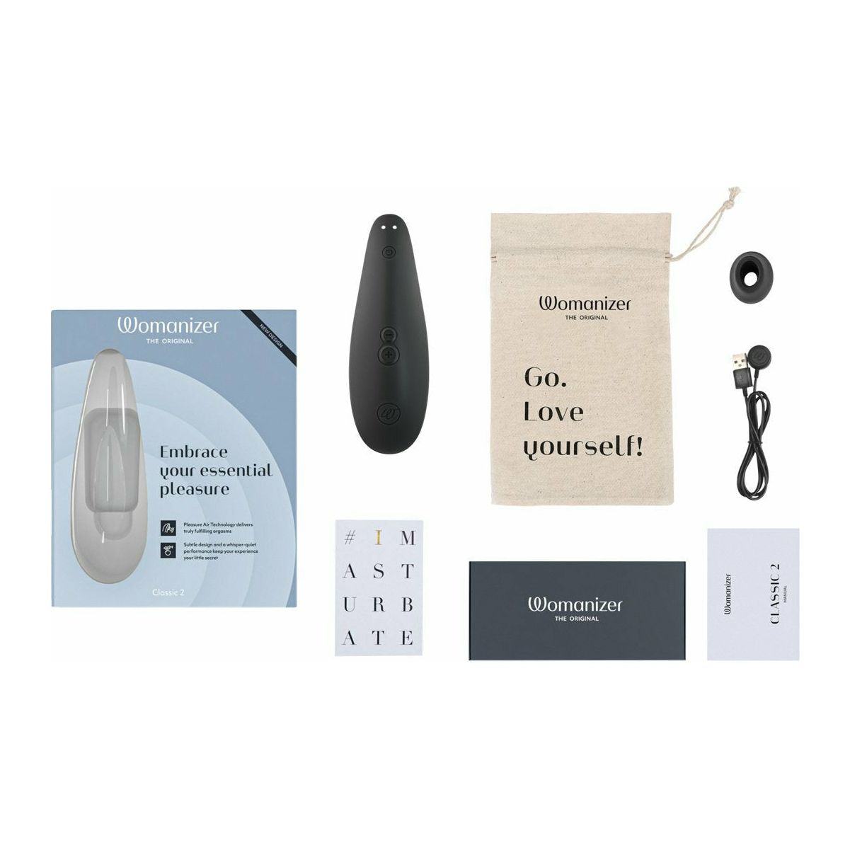 Womanizer Classic 2 – Stimulateur clitoris – Noir image 5