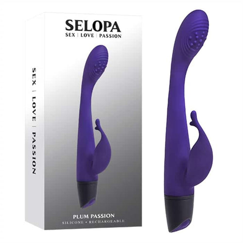 Plum Passion - Silicone Rechargeable - Purple image 0