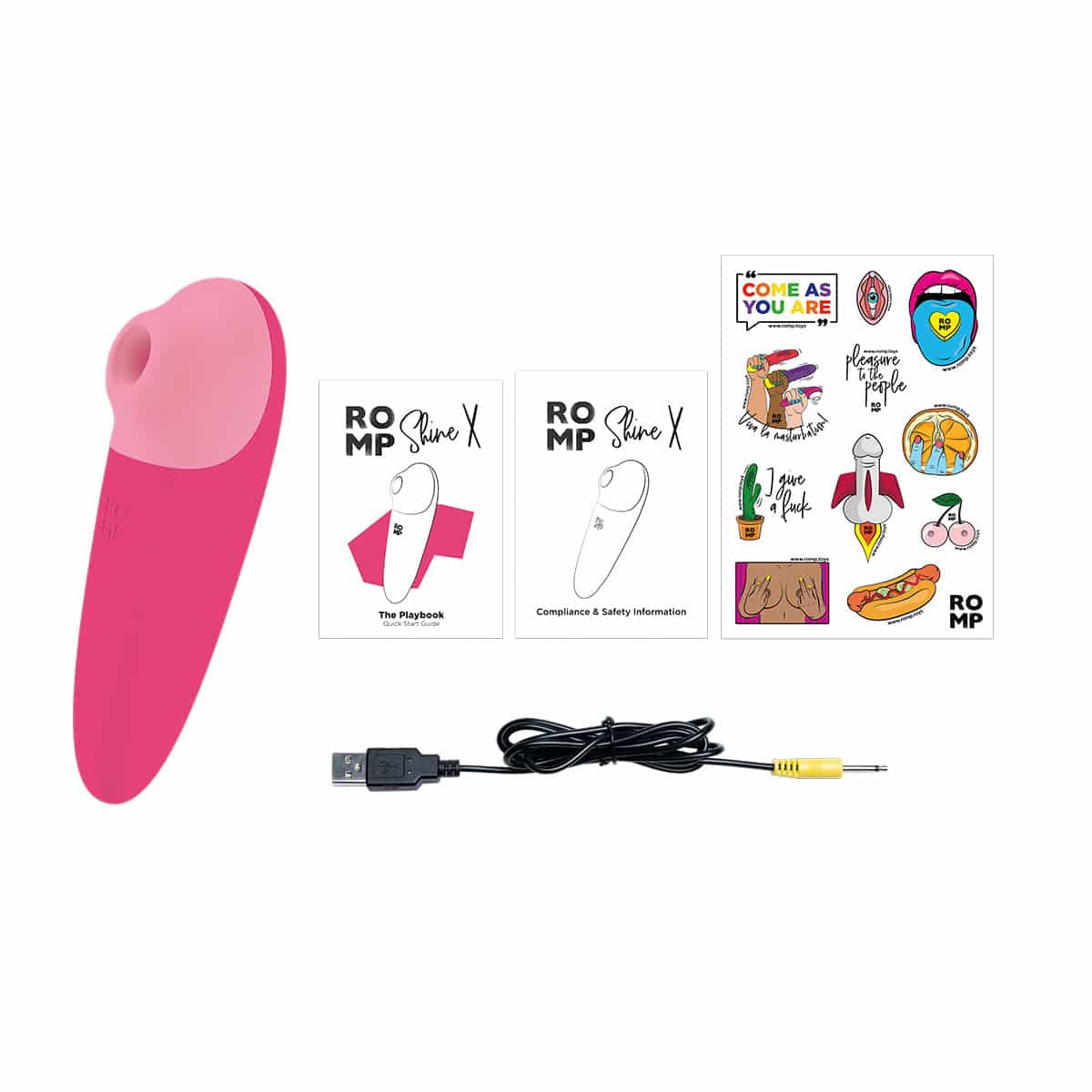ROMP Shine X Stimulateur clitoridien - Rose image 1