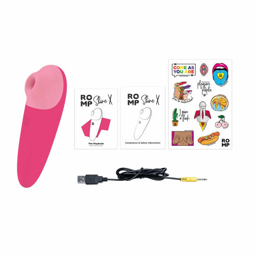ROMP Shine X Stimulateur clitoridien - Rose image 1