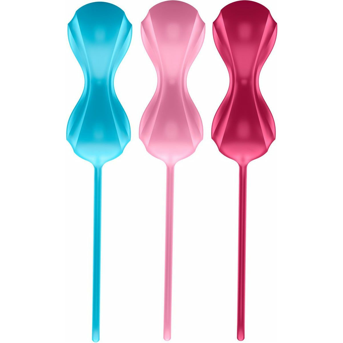 Satisfyer Power Balls – Set d'entraînement Kegel Balls – Multicolore image 2
