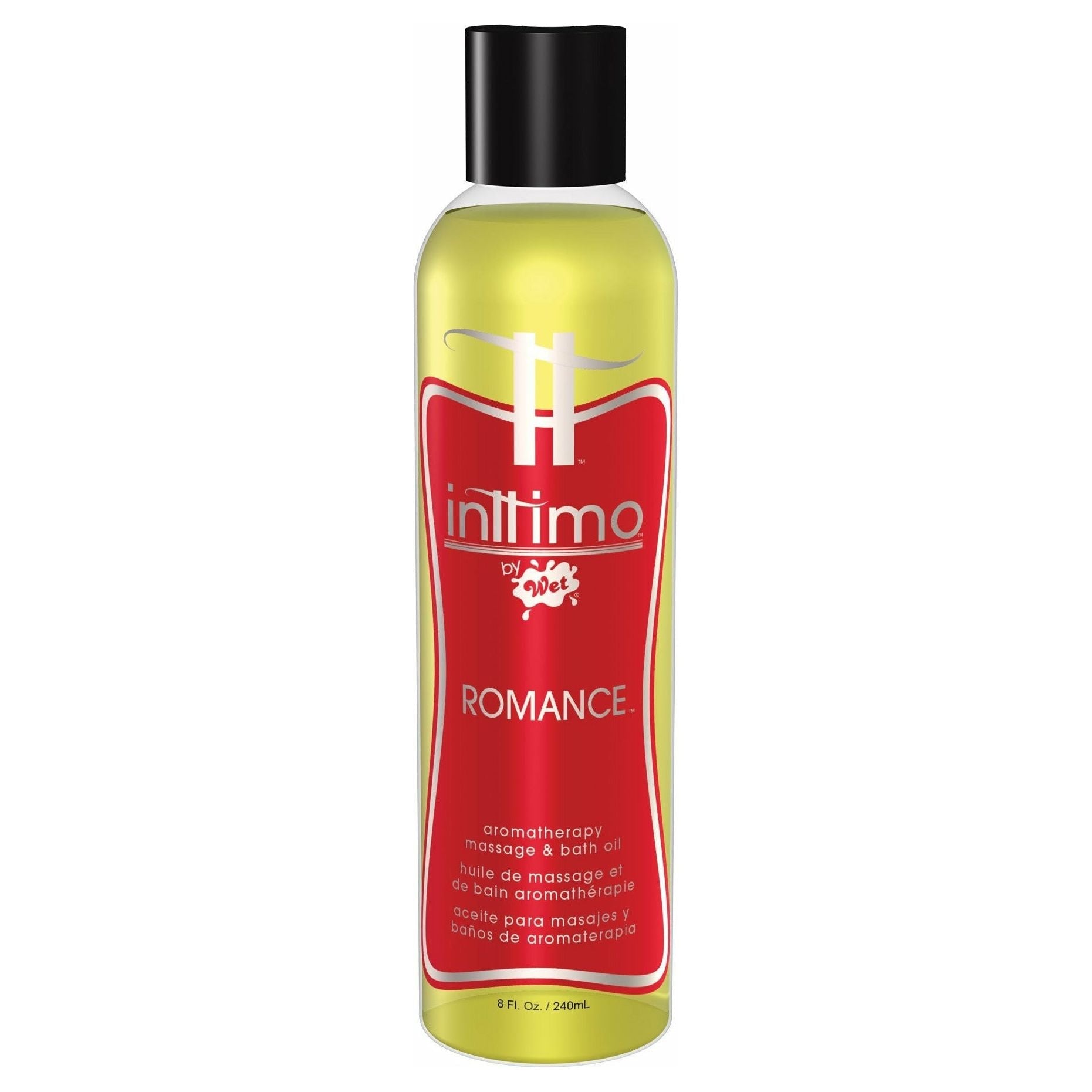 Huile de massage Inttimo Aromathérapie humide - 8oz - Romance
