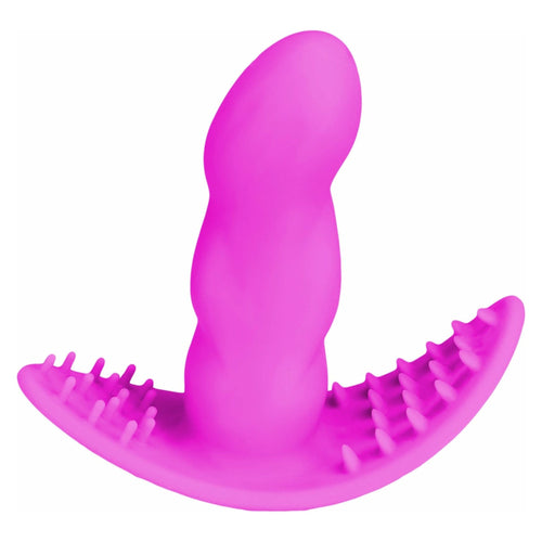 NMC Mystery High - Vibrating Butt Plug - Rose image 0