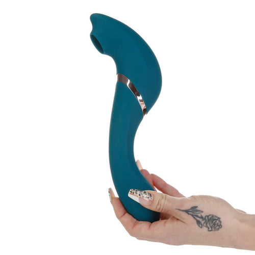 Le Monarch Swan®- Transformer avec un vibrateur et un stimulateur Twist - FEUILLES image 3