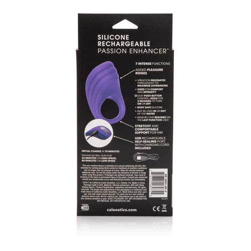 CalExotics® Silicone Enhancer Rechargeable Passion image 5