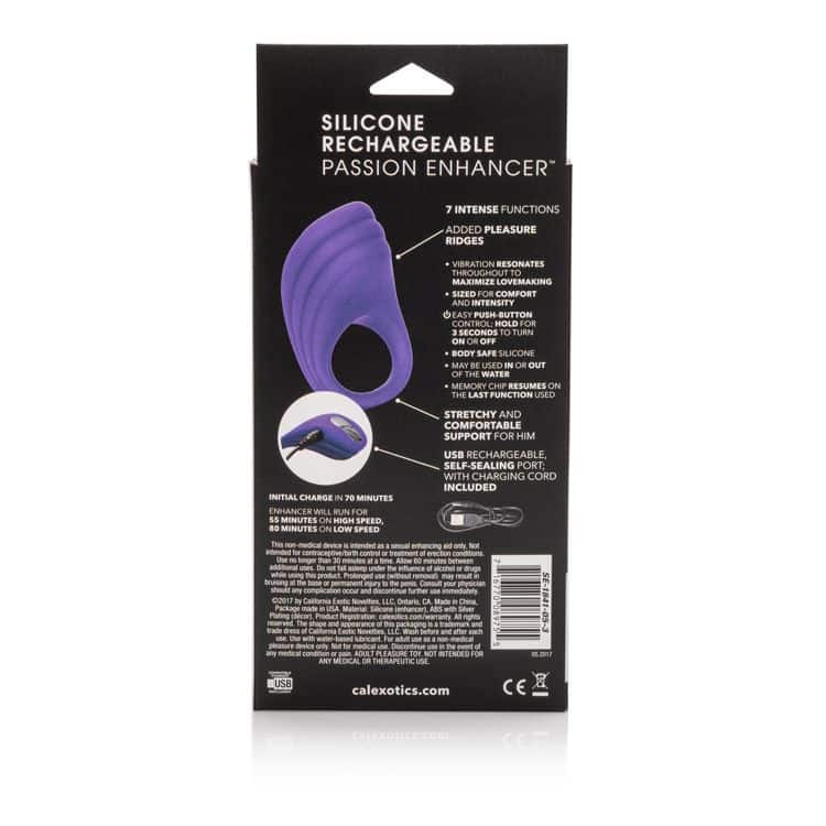 CalExotics® Silicone Enhancer Rechargeable Passion image 5