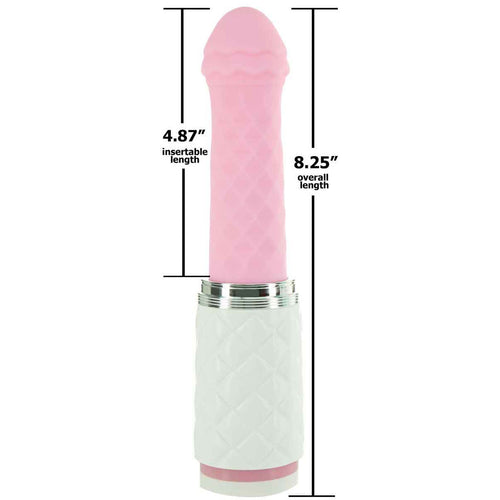 Pillow Talk Feisty - Vibrator Thrusting - Rose image 5