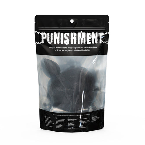 Punition - Bunny Tail Plug anal silicone - Noir image 3
