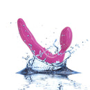 Pure Love® - Dildo silicone sans sangle avec balle vibrante – rose image 5