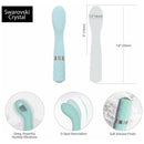 Oreiller Talk Sassy - masseur G-Spot - Teal image 2