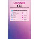 Double vibrateur réglable Bluetooth Dolce Lovense image 5