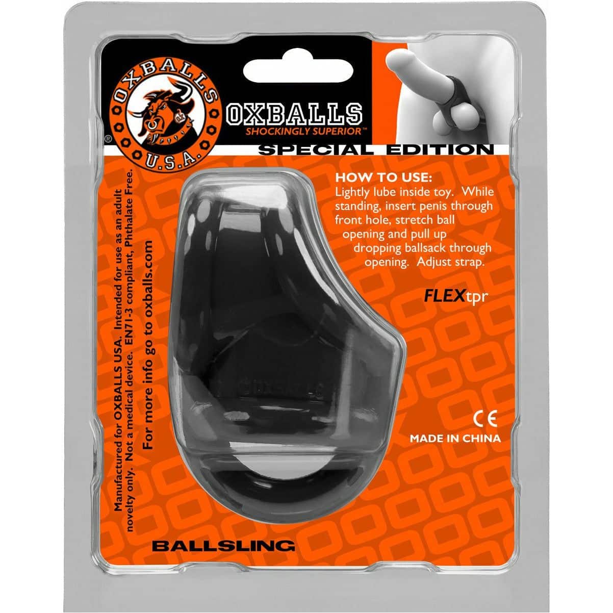 Balles à Oxballs Ballsling - Ballsplitter - Noir image 4