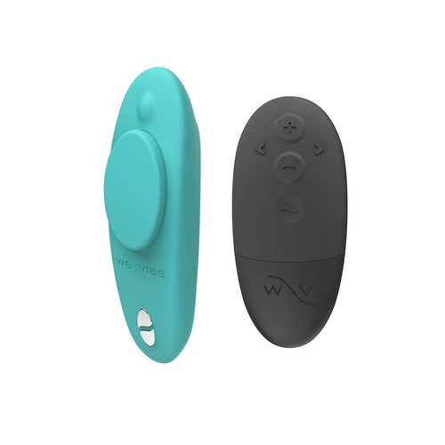 We-Vibe Moxie+ - Vibrateur clitoris portatif – Aqua image 3