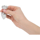 Diogol Anni argenté rond avec des éléments Swarovski (T2 Taille) image 1