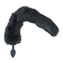 Pénalité - Fox Tail Silicone Anal Plug – Noir image 2