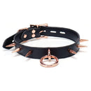 Choker épicé d'or rose punition image 0
