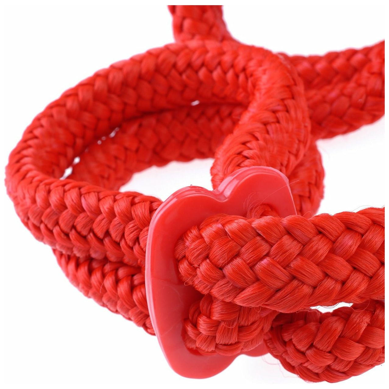 Pipedream produits Fetish Fantasy série Cuffs d'amour de corde en soie - Rouge image 4