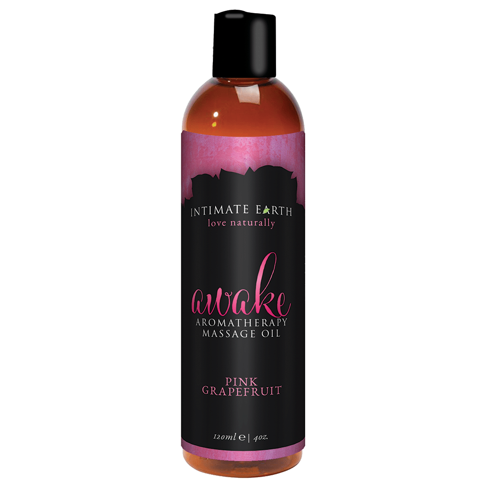 Huile de massage Aromathérapie Terre Intime - Pamplemousse noir et pamplemousse rose - 120ml/4oz image 0