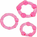 Anneaux CalExotics® Silicone Island - Rose image 0