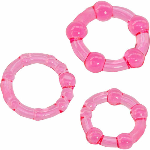 Anneaux CalExotics® Silicone Island - Rose image 0