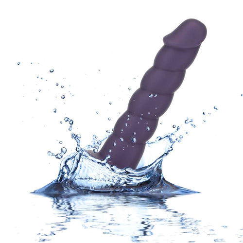 Pure Love 9.5" Twisted Dong - XL - violet image 3