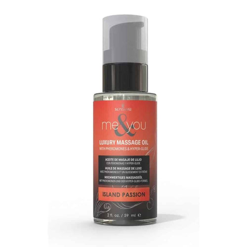 Sensuva Me &amp; You Massage Huile Île Passion 2 oz image 0