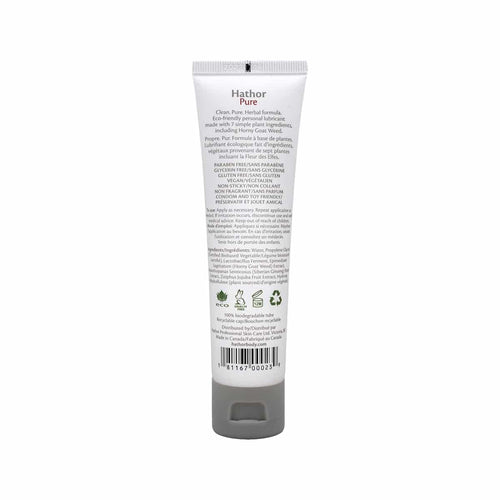 Lubrifiant original Hathor Pure avec de l'herbe à chèvre Horny – 2 oz. image 0