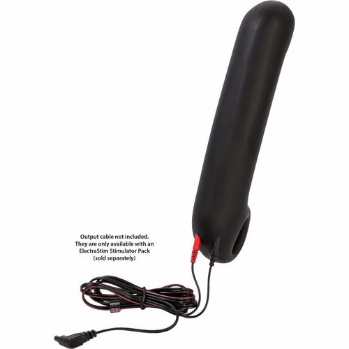 ElectraStim Ovid Silicone Noir Dildo image 4