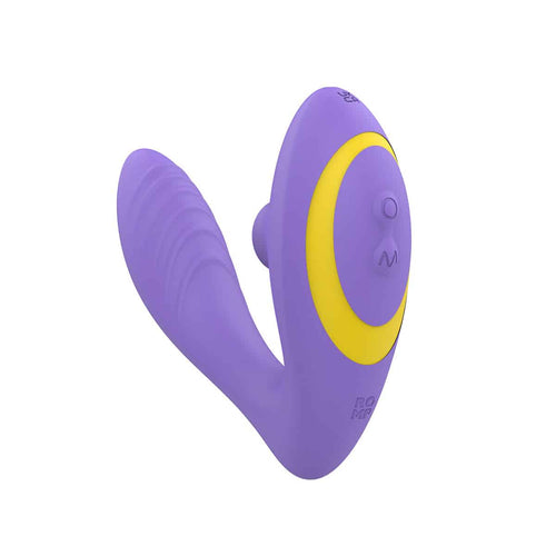 ROMP - Réverbération - Double problème - Stimulateur clitoridien et g-spot – Violet image 2