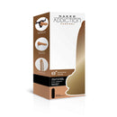 Dépendance nue Dildo à double densité en silicone de 8" – Caramel image 0