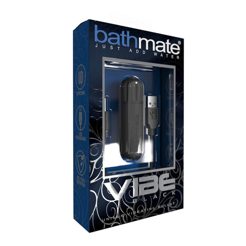 BATHMAT Bullet vibrant unisexe noir Vibe image 4