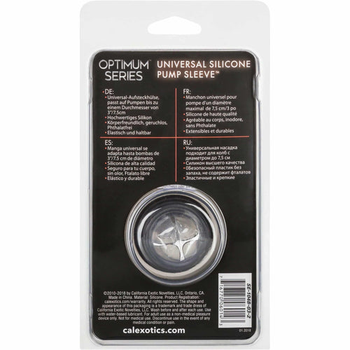 Pompe universelle en silicone CalExotics® Manche noire image 3