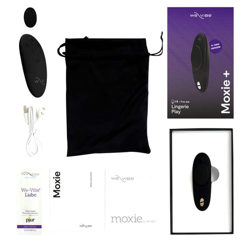 We-Vibe Moxie+ - Vibrateur clitoris portatif – Noir image 4