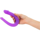 Sept Créations Silicone Double Mini Double Pénétration Dong - Violet image 4