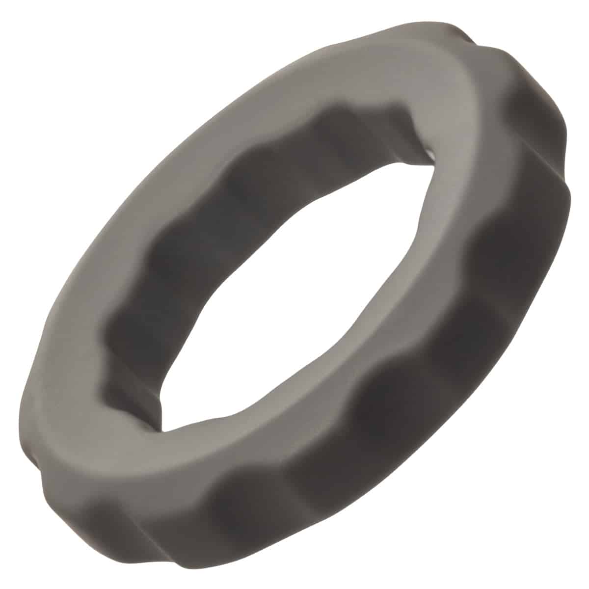 CalExotics® - Anneau Alpha - Silicone liquide Anneau d'érection – Gris image 3