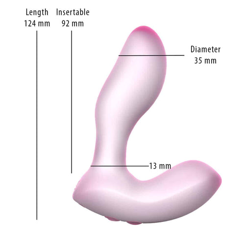 Moutons Vibrateur en silicone – rose image 2
