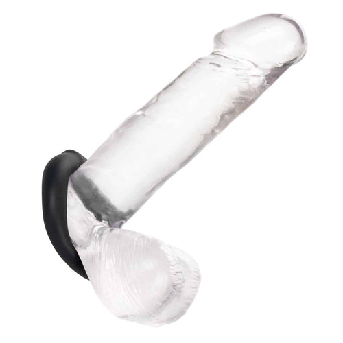 CalExotics® - Anneau Alpha - Anneau Optimum en silicone liquide – Noir image 2