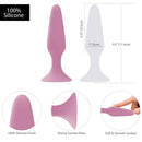 Pure Love® - Plug anal silicone – 4.5 pouces – Rose image 0