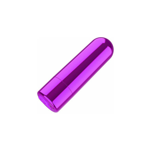 PowerBullet Rechargeable Naughty Nubbies - Vibe de doigt en silicone - violet image 3