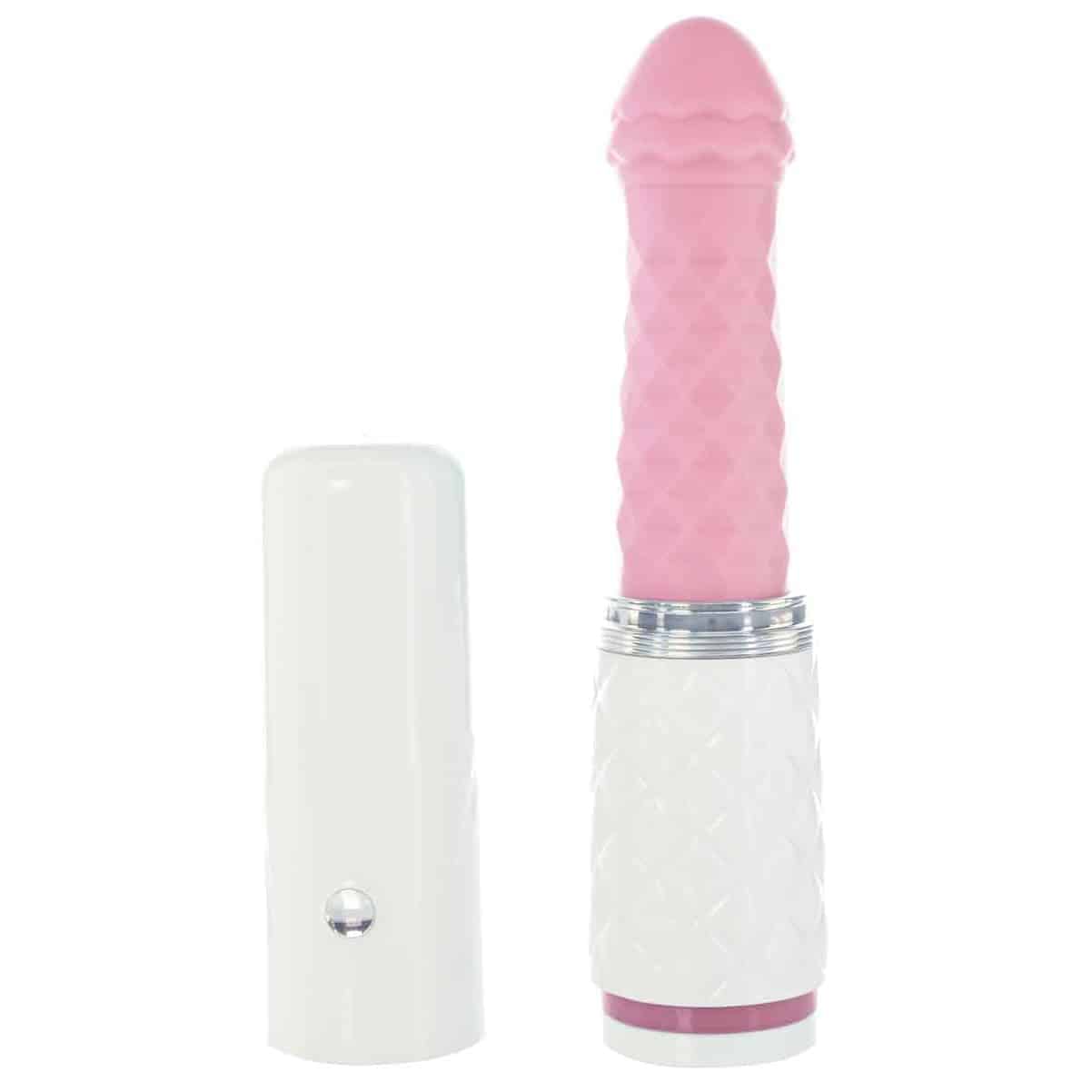 Pillow Talk Feisty - Vibrator Thrusting - Rose image 2