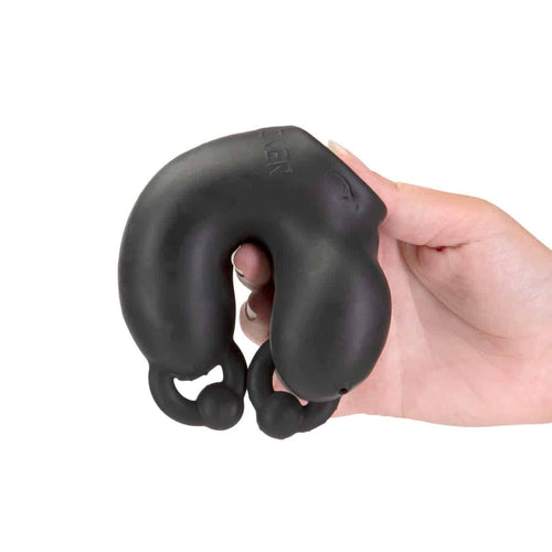 Oxballs Meatlocker Couverture complète Chastity – Glace noire image 4