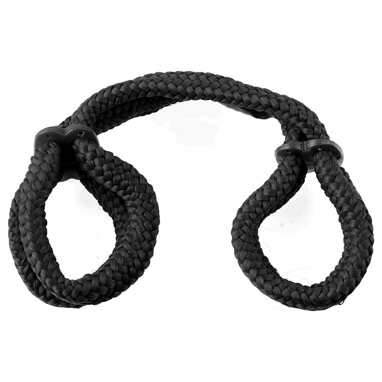 Pipedream produits Fetish Fantasy série en soie Rope Love Cuffs - Noir image 4
